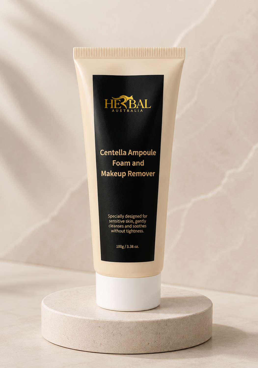 Herbal Australia Centella Ampoule Foam and Makeup Remover